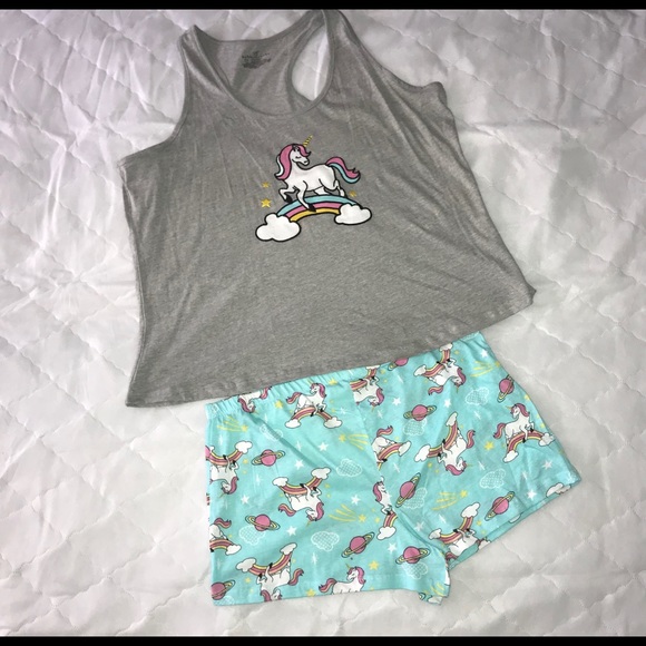 💜NWT 2-Piece PLUS SIZE LADIES LOUNGE SHORTS SET💜 - Picture 1 of 5
